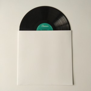 12 اللون الأبيض كرتون LP / سجل الغلاف